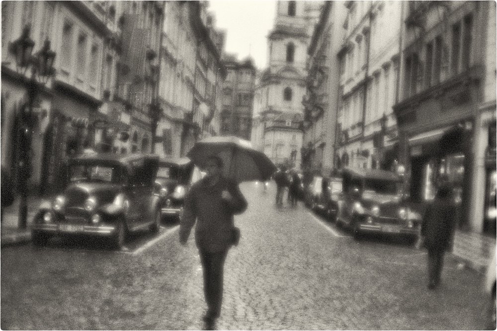 Pražský déšť